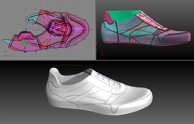 End-to-end intuitive footwear creation