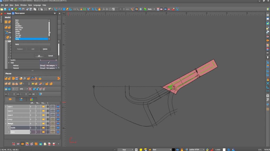 Quickly rename your parts in ICad 3D+