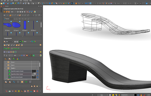 Components and sole design